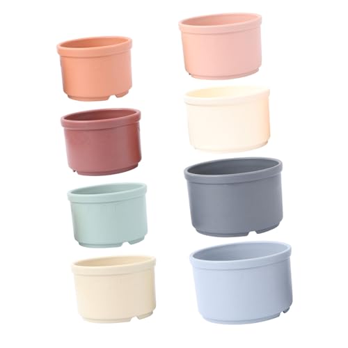 Supvox 8 Stück Teiliges Kreatives Stapelbecher Badespielzeug mit Geometrischen Formen Farbenfrohe Lernbecher für Junge Mädchen und Kleinkinder Fördert Hand Auge Koordination für Dusche Supvox 8 Stück Teiliges Kreatives Stapelbecher Badespielzeug mit Geometrischen Formen Farbenfrohe Lernbecher für Junge Mädchen und Kleinkinder Fördert Hand Auge Koordination für Dusche von Supvox