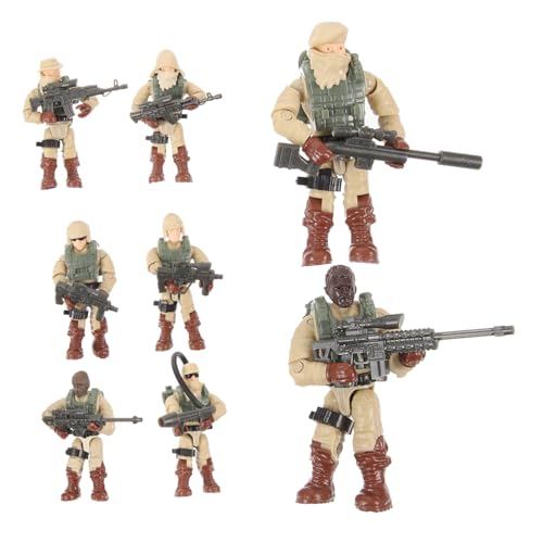 Supvox 8 Stück Teiliges Mini Soldaten Figuren aus Kunststoff Realistische Geruchsfreie Miniatur Menschen Modelle für Sandtisch Deko Rollenspiel Bastelbare Spielfiguren Langlebig Supvox 8 Stück Teiliges Mini Soldaten Figuren aus Kunststoff Realistische Geruchsfreie Miniatur Menschen Modelle für Sandtisch Deko Rollenspiel Bastelbare Spielfiguren Langlebig von Supvox