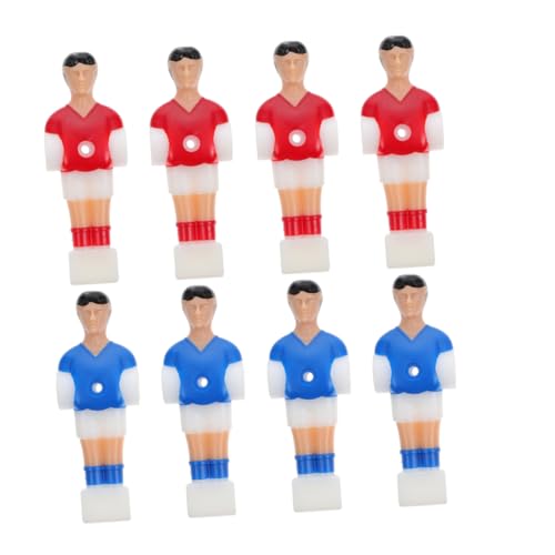 Supvox 8 Stück Zubehör für Tischspiele sankastenspielsachen spielfigur Tischfußball Ersatzspieler Tischfußball Männer Stange Tischfußballspieler-Statuen Fußballfiguren Plastik von Supvox