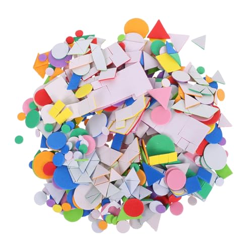 Supvox 960stücke Bastelaufkleber Für Junge Mädchen Mit Geometrischen Formen Selbstklebende Schaumstoffaufkleber Als Dekorativer Bastelbedarf Süße Sticker Für Junge Mädchen Zum Supvox 960stücke Bastelaufkleber Für Junge Mädchen Mit Geometrischen Formen Selbstklebende Schaumstoffaufkleber Als Dekorativer Bastelbedarf Süße Sticker Für Junge Mädchen Zum von Supvox