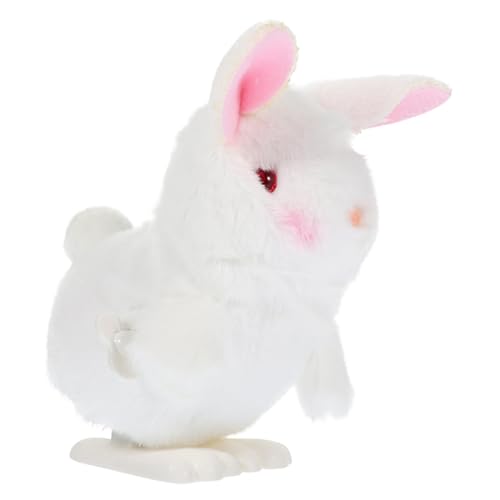 Supvox Aufziehspielzeug Hase Plüsch Kuscheltier Springendes Kaninchen Wind Up Toy Geschenkidee für Ostergeschenke und Partyfüllungen Robustes Material Einfache Handhabung Langlebig und Supvox Aufziehspielzeug Hase Plüsch Kuscheltier Springendes Kaninchen Wind Up Toy Geschenkidee für Ostergeschenke und Partyfüllungen Robustes Material Einfache Handhabung Langlebig und von Supvox