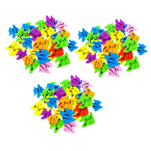 Supvox Bunte Fischform Eva Schwammaufkleber Selbstklebend Kinderfreundliche Bastelsticker für DIY Scrapbooking Belohnung und Schulprojekte Sicher und Langlebig Supvox Bunte Fischform Eva Schwammaufkleber Selbstklebend Kinderfreundliche Bastelsticker für DIY Scrapbooking Belohnung und Schulprojekte Sicher und Langlebig von Supvox