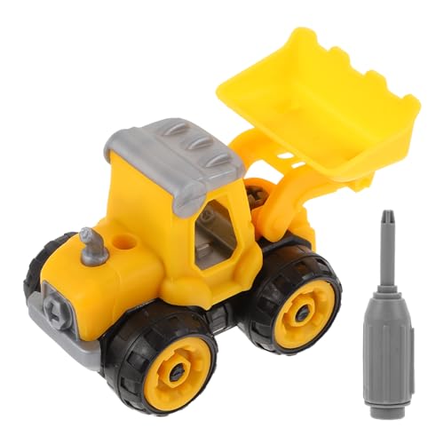 Supvox DIY Montage Fahrzeug Bagger Modell ohne Batterie Cartoon Design Sicher und Leicht zu Zerlegen für Jungen und Mädchen als und Dekoration Supvox DIY Montage Fahrzeug Bagger Modell ohne Batterie Cartoon Design Sicher und Leicht zu Zerlegen für Jungen und Mädchen als und Dekoration von Supvox