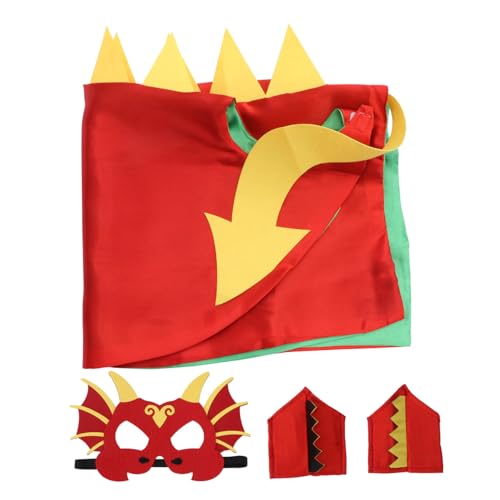Supvox Dinosaurier Kostüm Performance Cape mit Maske Langlebiges Material Verstellbare für Kostümpartys Rollenspiele und Geburtstagsfeiern Supvox Dinosaurier Kostüm Performance Cape mit Maske Langlebiges Material Verstellbare für Kostümpartys Rollenspiele und Geburtstagsfeiern von Supvox