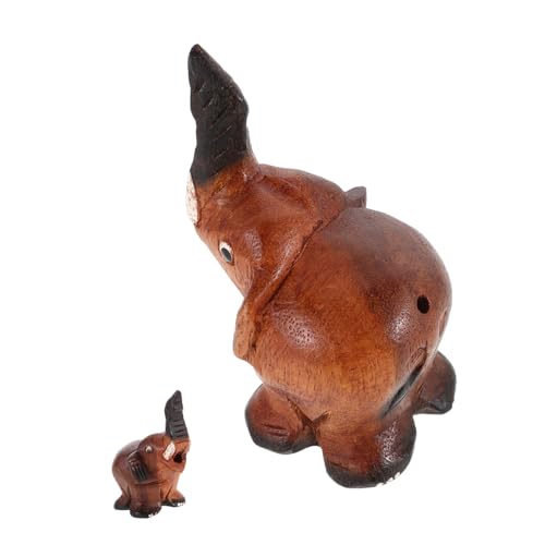 Supvox Elefant Vokalinstrument Tierrufer für klingendes -Trompete gefälschte Trompete Sound produzierendes Kindertrompete Tiere Holz Braun Supvox Elefant Vokalinstrument Tierrufer für klingendes -Trompete gefälschte Trompete Sound produzierendes Kindertrompete Tiere Holz Braun von Supvox