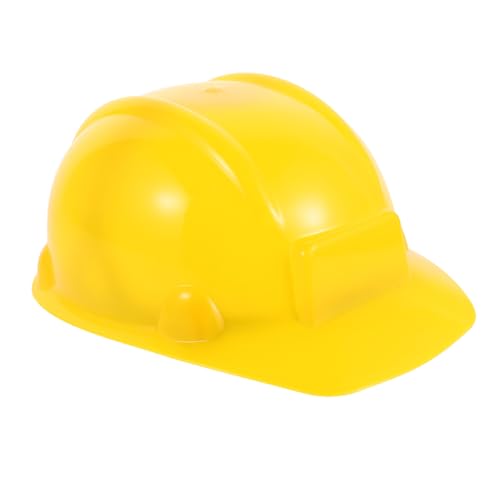 Supvox Gelber Feuerwehrhelm Kunststoff Bauarbeiter Spielzeughelm Verstellbar für Jungen Mädchen Fasching Karneval Party Zubehör Supvox Gelber Feuerwehrhelm Kunststoff Bauarbeiter Spielzeughelm Verstellbar für Jungen Mädchen Fasching Karneval Party Zubehör von Supvox