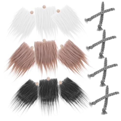 Supvox Gnomenbart Basteln DIY Für Handgemachte Gnomendeko Vorgeschnittener Puppenbart Als Gnomenzubehör Für Puppen Und Kreativprojekte Supvox Gnomenbart Basteln DIY Für Handgemachte Gnomendeko Vorgeschnittener Puppenbart Als Gnomenzubehör Für Puppen Und Kreativprojekte von Supvox