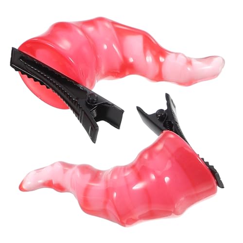 Supvox Halloween Teufelshorn Haarclip Halbdurchsichtig Rot Stilvolle Cosplay Haarspangen für Damen und Mädchen Auffälliges Party kostümzubehör für Fasching und Bühnenauftritte Supvox Halloween Teufelshorn Haarclip Halbdurchsichtig Rot Stilvolle Cosplay Haarspangen für Damen und Mädchen Auffälliges Party kostümzubehör für Fasching und Bühnenauftritte von Supvox