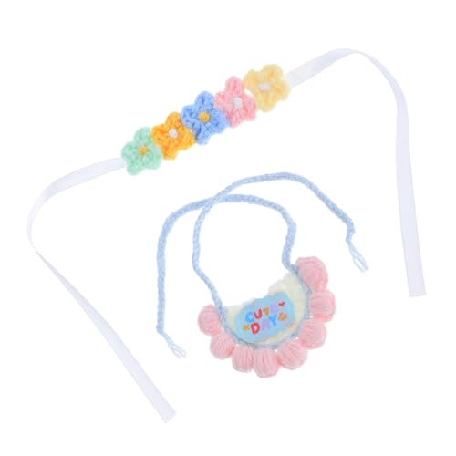 Supvox Handgestricktes Puppenkleidungsset mit Blumenkopfbedeckung und Spucktuch Weiche Samtverkleidung für Sammelfiguren Kuscheltiere Puppen Dekoratives Zubehör für Rollenspiele Supvox Handgestricktes Puppenkleidungsset mit Blumenkopfbedeckung und Spucktuch Weiche Samtverkleidung für Sammelfiguren Kuscheltiere Puppen Dekoratives Zubehör für Rollenspiele von Supvox