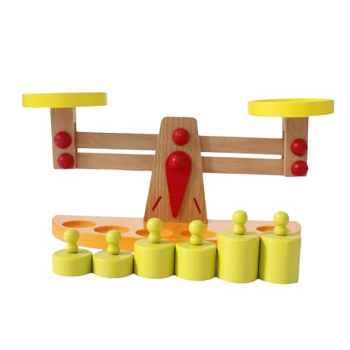 Supvox Holz Balancewaage für Pädagogische mit Gleichgewichts Funktion Lernspielzeug zur Gewichtserkennung und Rechenübung Montessori Inspiriert Sicher und Langlebig Supvox Holz Balancewaage für Pädagogische mit Gleichgewichts Funktion Lernspielzeug zur Gewichtserkennung und Rechenübung Montessori Inspiriert Sicher und Langlebig von Supvox