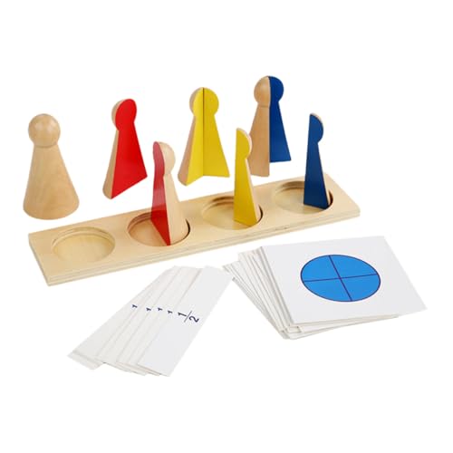 Supvox Holz Bausatz Bruchrechen mit Sockel Pädagogisches Lernspielzeug für Ab Vorschule Kreatives Mathematikspiel Verständnis Feinmotorik und Kognitiven Fähigkeiten Supvox Holz Bausatz Bruchrechen mit Sockel Pädagogisches Lernspielzeug für Ab Vorschule Kreatives Mathematikspiel Verständnis Feinmotorik und Kognitiven Fähigkeiten von Supvox