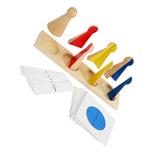 Supvox Holz Bruchrechen Spielset für Vielseitige Förmige Lernbausteine Glatte Kanten Fördert Feinmotorik und Bruchzahlenverständnis Sichere Materialien für Vorschule und Grundschule Supvox Holz Bruchrechen Spielset für Vielseitige Förmige Lernbausteine Glatte Kanten Fördert Feinmotorik und Bruchzahlenverständnis Sichere Materialien für Vorschule und Grundschule von Supvox