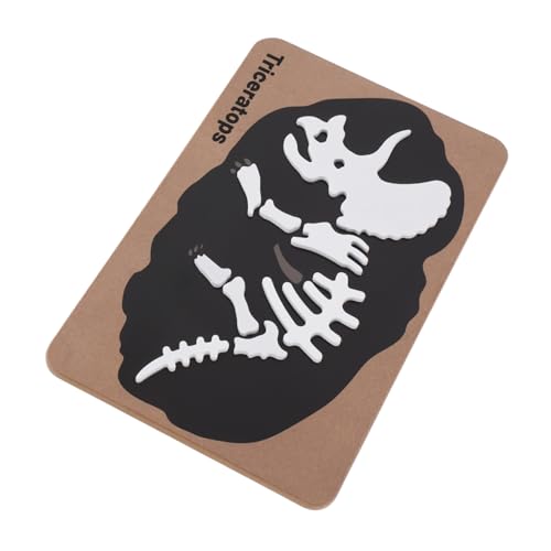 Supvox Holz Dinosaurier Fossil Puzzle für Kleinkinder Ab Jahr Lernspielzeug mit Dino Skelett Fördert Feinmotorik Neugier und Soziales Robustes Holzspielzeug Supvox Holz Dinosaurier Fossil Puzzle für Kleinkinder Ab Jahr Lernspielzeug mit Dino Skelett Fördert Feinmotorik Neugier und Soziales Robustes Holzspielzeug von Supvox