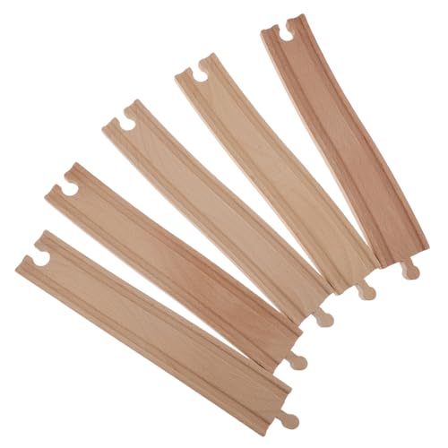 Supvox Holz Eisenbahn gleise Erweiterungsset mit Gebogenem Steigungsabschnitt Sicheres Kinderspielzeug aus Naturholz Kompatibel mit Holz zugschienen Pädagogisches Kreativspielzeug für Supvox Holz Eisenbahn gleise Erweiterungsset mit Gebogenem Steigungsabschnitt Sicheres Kinderspielzeug aus Naturholz Kompatibel mit Holz zugschienen Pädagogisches Kreativspielzeug für von Supvox