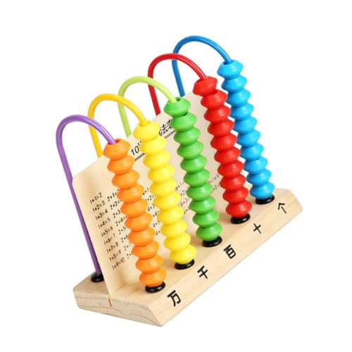 Supvox Holz Rechenrahmen Lernspielzeug für Bunte Perlen Stäbe Perlen Pädagogisches Mathe Rechenrahmen Motorische für Jungen und Mädchen Ab Jahren Supvox Holz Rechenrahmen Lernspielzeug für Bunte Perlen Stäbe Perlen Pädagogisches Mathe Rechenrahmen Motorische für Jungen und Mädchen Ab Jahren von Supvox