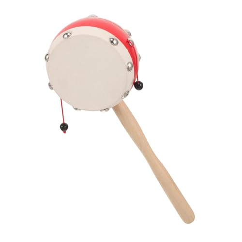 Supvox Holz Tamburin Babyspielzeug mit Echtem Schafspelz Traditionelles Percussion Instrument Sicher für Neugeborene Fördert Rhythmus Handkoordination und Sensorische Entwicklung Supvox Holz Tamburin Babyspielzeug mit Echtem Schafspelz Traditionelles Percussion Instrument Sicher für Neugeborene Fördert Rhythmus Handkoordination und Sensorische Entwicklung von Supvox