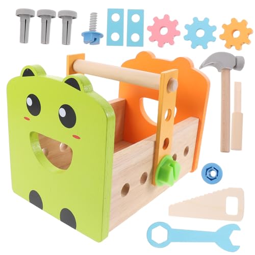 Supvox Holz Werkzeugset Lernspielzeug Hand Auge Koordination Fördern Handlicher Werkzeugkasten für Jungen Mädchen Pädagogisches Kreatives Bauen und Schrauben Spaß Supvox Holz Werkzeugset Lernspielzeug Hand Auge Koordination Fördern Handlicher Werkzeugkasten für Jungen Mädchen Pädagogisches Kreatives Bauen und Schrauben Spaß von Supvox