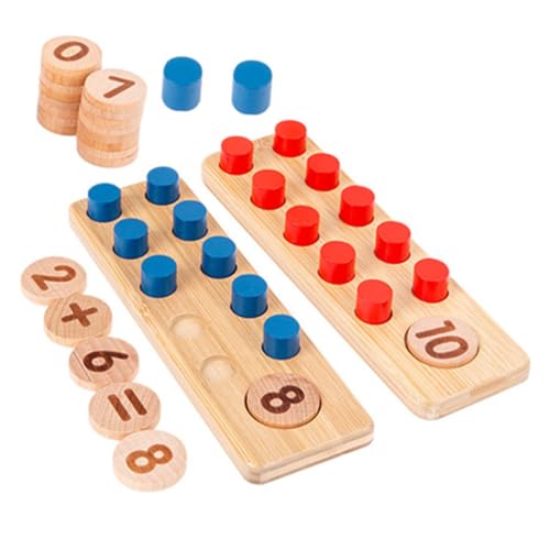 Supvox Holz Zählspielzeug für Mathematisches Lernspielzeug Rechenhilfe Vorschule Ab Jahre Sicher und Langlebig Konzentration und Zahlenverständnis Supvox Holz Zählspielzeug für Mathematisches Lernspielzeug Rechenhilfe Vorschule Ab Jahre Sicher und Langlebig Konzentration und Zahlenverständnis von Supvox