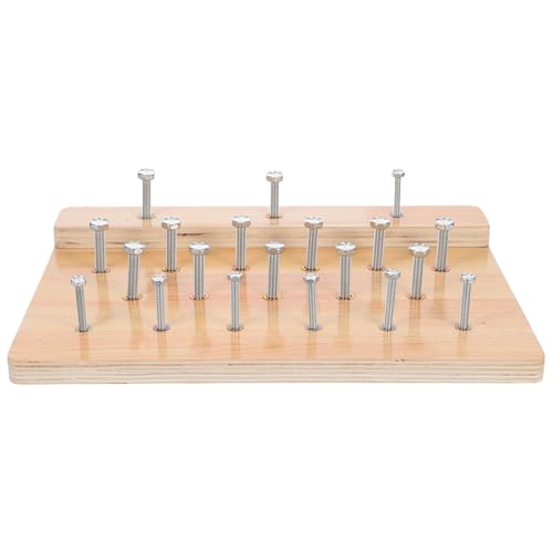 Supvox Holzbrett zur Verbesserung der Fingerfertigkeit und Hand Augen Koordination für Effektives Handtraining Zuhause und Therapiepraxen Supvox Holzbrett zur Verbesserung der Fingerfertigkeit und Hand Augen Koordination für Effektives Handtraining Zuhause und Therapiepraxen von Supvox