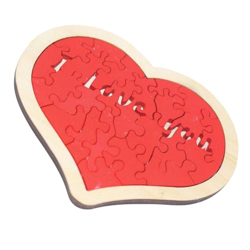 Supvox Holzpuzzle Herz für Pädagogisches für Valentinstag Sicheres und Langlebiges Holzmaterial für Hochzeit Jahrestag und Besondere Anlässe Supvox Holzpuzzle Herz für Pädagogisches für Valentinstag Sicheres und Langlebiges Holzmaterial für Hochzeit Jahrestag und Besondere Anlässe von Supvox