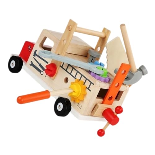 Supvox Holzspielzeug Werkzeugset für Robustes Langlebiges Montessori Werkzeugkoffer Fördert Feinmotorik Kognitive Entwicklung und für Kleinkinder und Vorschulkinder Supvox Holzspielzeug Werkzeugset für Robustes Langlebiges Montessori Werkzeugkoffer Fördert Feinmotorik Kognitive Entwicklung und für Kleinkinder und Vorschulkinder von Supvox