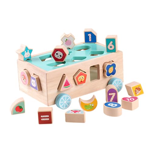 Supvox Holzspielzeug für Kleinkinder Pädagogisches Lernspielzeug mit Früchten Zahlen Formen und Tieren Fördert Farbenerkennung Motorik und Konzentration Sicher und Langlebig Geeignet Ab Supvox Holzspielzeug für Kleinkinder Pädagogisches Lernspielzeug mit Früchten Zahlen Formen und Tieren Fördert Farbenerkennung Motorik und Konzentration Sicher und Langlebig Geeignet Ab von Supvox