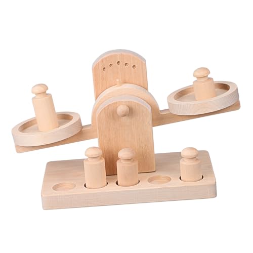 Supvox Holzwaage für Lernspielzeug Montessori Balance aus Holz Fördert Kreativität Gleichgewicht Matheverständnis und Hand Auge Koordination Langlebiges Pädagogisches Supvox Holzwaage für Lernspielzeug Montessori Balance aus Holz Fördert Kreativität Gleichgewicht Matheverständnis und Hand Auge Koordination Langlebiges Pädagogisches von Supvox