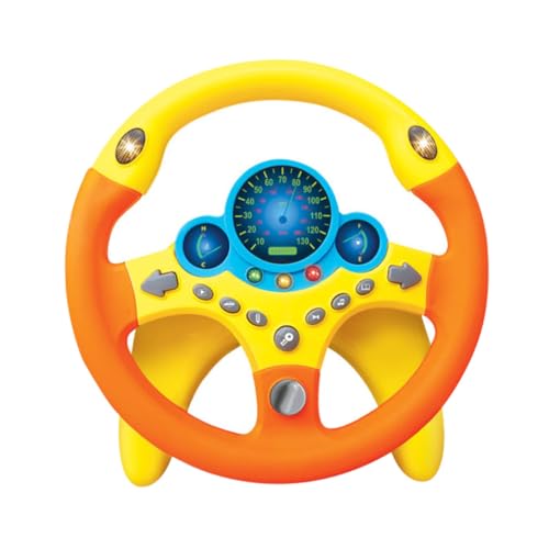 Supvox Intelligentes Multifunktionales Lernspielzeug Lenkrad für Realistischem Fahrgefühl Sicherem Fördert Praktische Fähigkeiten und Gehirnentwicklung Inklusive Soundeffekten Supvox Intelligentes Multifunktionales Lernspielzeug Lenkrad für Realistischem Fahrgefühl Sicherem Fördert Praktische Fähigkeiten und Gehirnentwicklung Inklusive Soundeffekten von Supvox