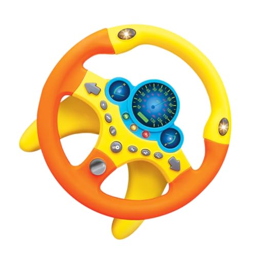 Supvox Kinderlenkrad mit Musik und Licht Simuliertes Auto Lenkrad Pädagogisches Babyspielzeug Gehirn und Motorik Sicher Poliert Ab Jahren Supvox Kinderlenkrad mit Musik und Licht Simuliertes Auto Lenkrad Pädagogisches Babyspielzeug Gehirn und Motorik Sicher Poliert Ab Jahren von Supvox