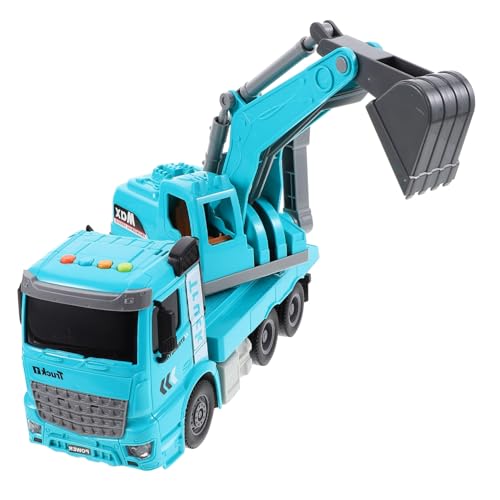Supvox Licht und Musik Inertial Bagger aus Robustem Kunststoff Verschleißfestes Baggermodell mit Rückziehmechanismus für Jungen und Mädchen Supvox Licht und Musik Inertial Bagger aus Robustem Kunststoff Verschleißfestes Baggermodell mit Rückziehmechanismus für Jungen und Mädchen von Supvox