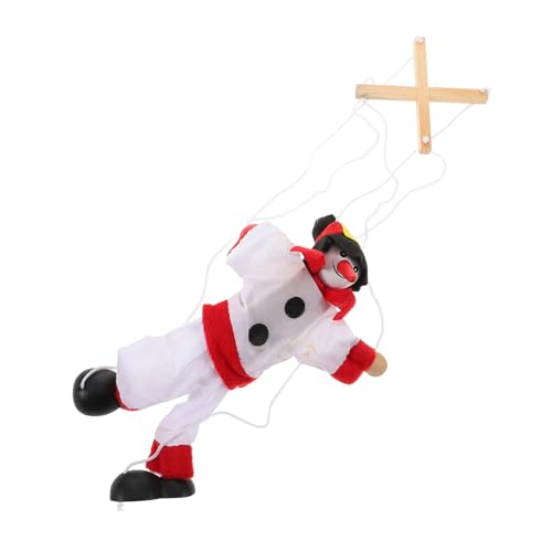 Supvox Vintage Marionette Schneemann Spielzeug Für Junge Mädchen Interaktives Eltern-Junge Mädchen Spielzeug Für Weihnachten Softes Stoffdesign Für Fantasievolles Spielen Supvox Vintage Marionette Schneemann Spielzeug Für Junge Mädchen Interaktives Eltern-Junge Mädchen Spielzeug Für Weihnachten Softes Stoffdesign Für Fantasievolles Spielen von Supvox