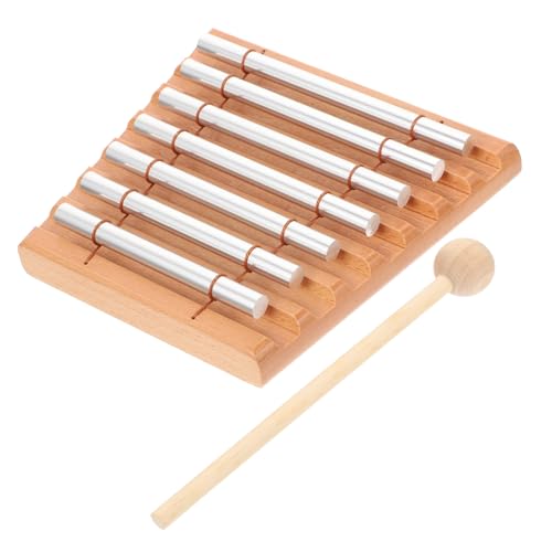 Supvox Meditationsklangstab Windspiel Schlaginstrument mit Weichem Schlägel für Musikunterricht und Eltern Spiel zur Koordination und Konzentration Supvox Meditationsklangstab Windspiel Schlaginstrument mit Weichem Schlägel für Musikunterricht und Eltern Spiel zur Koordination und Konzentration von Supvox