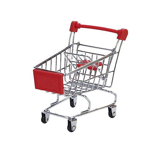 Supvox Kleiner Einkaufswagen Spielzeug für Kinder Rot aus Sicherem Material Spielzeug Aufbewahrungsbehälter für Rollenspiele und Schreibtisch Organizer Supvox Kleiner Einkaufswagen Spielzeug für Kinder Rot aus Sicherem Material Spielzeug Aufbewahrungsbehälter für Rollenspiele und Schreibtisch Organizer von Supvox