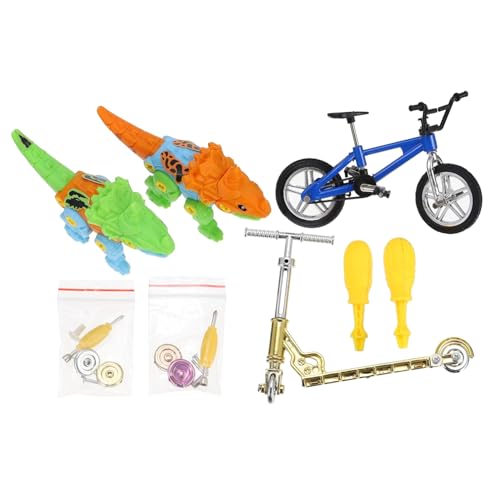 Supvox Mini Finger Bike Modellspielzeug Leichtes Tragbares DIY mit Finger Scooter und Dinosaurier Detailreiches Miniatur Fahrradspielzeug für Sammler Robust und Realistisch Gestaltet für Supvox Mini Finger Bike Modellspielzeug Leichtes Tragbares DIY mit Finger Scooter und Dinosaurier Detailreiches Miniatur Fahrradspielzeug für Sammler Robust und Realistisch Gestaltet für von Supvox