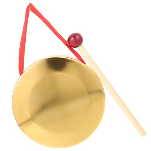 Supvox Mini Kupfer Gong mit Schlaghammer Ergonomisch Hand Gong Traditionelles Chinesisches Percussion Instrument für Firmenfeier Party Eröffnung Basketballspiel Supvox Mini Kupfer Gong mit Schlaghammer Ergonomisch Hand Gong Traditionelles Chinesisches Percussion Instrument für Firmenfeier Party Eröffnung Basketballspiel von Supvox