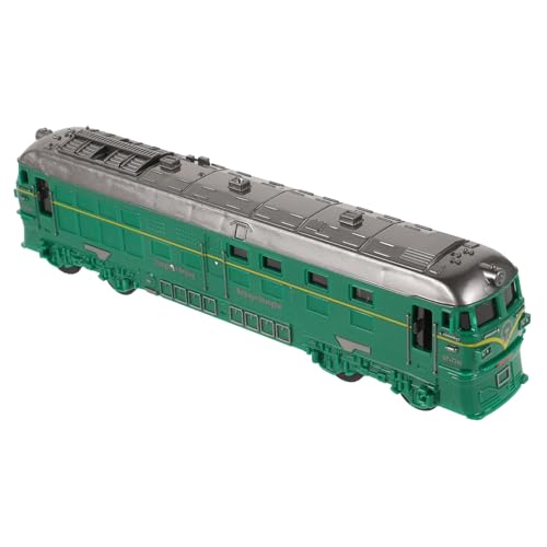 Supvox Mini Retro Grün Miniatureisenbahn mit Trägheitsantrieb Robustes Kunststoffmodell Realistische Lichteffekte und Sound Spielerisches Lernspielzeug für Motorik Supvox Mini Retro Grün Miniatureisenbahn mit Trägheitsantrieb Robustes Kunststoffmodell Realistische Lichteffekte und Sound Spielerisches Lernspielzeug für Motorik von Supvox