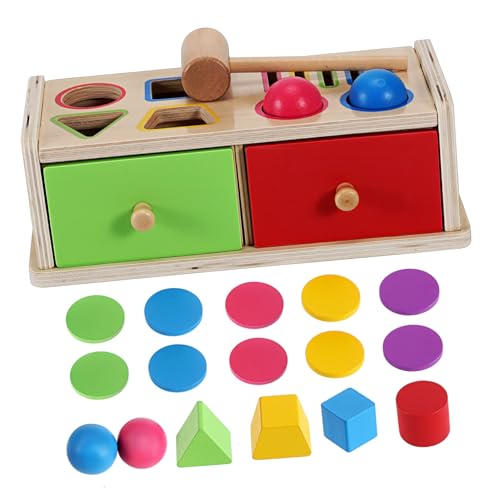Supvox Holzspielzeug Zum Farbsortieren Formensortierspielzeug Für Kleinkinder Montessori-lernspielzeug Mit Puzzlespielzeug Aus Holzblöcken Für Jungen Und Mädchen Supvox Holzspielzeug Zum Farbsortieren Formensortierspielzeug Für Kleinkinder Montessori-lernspielzeug Mit Puzzlespielzeug Aus Holzblöcken Für Jungen Und Mädchen von Supvox