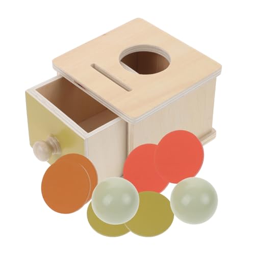 Supvox Montessori Holzspielzeug Ball Münzsortierbox Greifspielzeug Feinmotorik für Kleinkinder Jungen Mädchen Ab Jahr Supvox Montessori Holzspielzeug Ball Münzsortierbox Greifspielzeug Feinmotorik für Kleinkinder Jungen Mädchen Ab Jahr von Supvox