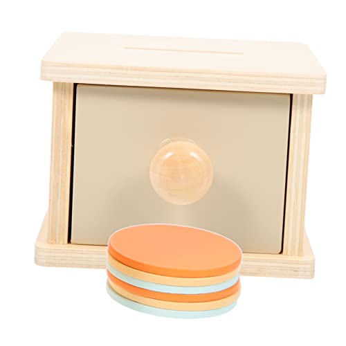 Supvox Montessori Holzspielzeug Motorikspielzeug Interaktive Objektpermanenz Box Feinmotorik Pädagogisches Lernspielzeug für Jungen und Mädchen Supvox Montessori Holzspielzeug Motorikspielzeug Interaktive Objektpermanenz Box Feinmotorik Pädagogisches Lernspielzeug für Jungen und Mädchen von Supvox