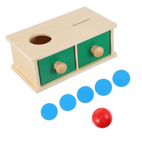 Supvox Montessori Holzspielzeug Münzbox für Kleinkinder Ab Jahr Feinmotorikfördernd Pädagogisches Lernspielzeug zur Hand Auge Koordination und Geduldsschulung Eltern Junge Mädchen Supvox Montessori Holzspielzeug Münzbox für Kleinkinder Ab Jahr Feinmotorikfördernd Pädagogisches Lernspielzeug zur Hand Auge Koordination und Geduldsschulung Eltern Junge Mädchen von Supvox