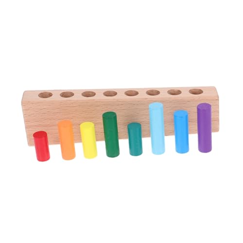 Supvox Montessori Holzspielzeug für Kleinkinder Buntes Zylinderpuzzle mit Stäben Fördert Feinmotorik Hand Auge koordination und Logisches Denken Pädagogisches Lernspielzeug für Ab Jahr Supvox Montessori Holzspielzeug für Kleinkinder Buntes Zylinderpuzzle mit Stäben Fördert Feinmotorik Hand Auge koordination und Logisches Denken Pädagogisches Lernspielzeug für Ab Jahr von Supvox