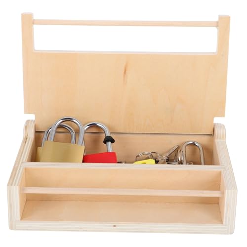 Supvox Montessori Lernspielzeug Holz Schlossbox Konzentrationsfördernd Verschiedene Schlösser Feinmotorik Training Für Ab Jahren Pädagogisches Geschenk Supvox Montessori Lernspielzeug Holz Schlossbox Konzentrationsfördernd Verschiedene Schlösser Feinmotorik Training Für Ab Jahren Pädagogisches Geschenk von Supvox