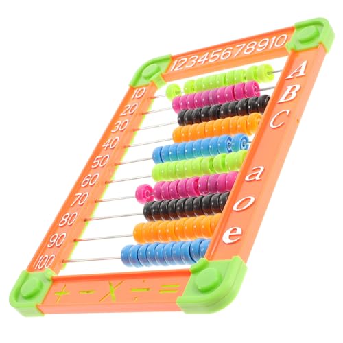Supvox Montessori Rechenrahmen für Leichtes Teiliges Zählspielzeug mit Standfunktion Farbige Perlen Fördert Rechnen Lernen als Grundschul Schulmaterial Zufällige Farbe Zufällige Farbe Supvox Montessori Rechenrahmen für Leichtes Teiliges Zählspielzeug mit Standfunktion Farbige Perlen Fördert Rechnen Lernen als Grundschul Schulmaterial Zufällige Farbe Zufällige Farbe von Supvox