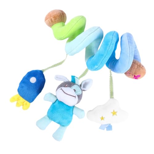 Supvox Multifunktionales mit Klingel Spiral Hänge Rassel für Kinderwagen Babybett und Autositz Weiches Kuschelmaterial Farbenfrohes Design für Jungen und Mädchen Geeignet Supvox Multifunktionales mit Klingel Spiral Hänge Rassel für Kinderwagen Babybett und Autositz Weiches Kuschelmaterial Farbenfrohes Design für Jungen und Mädchen Geeignet von Supvox