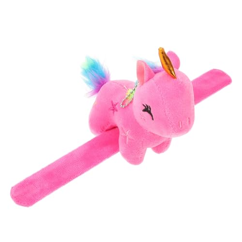 Supvox Plüsch Einhorn Schnapparmband Kuscheliges Tier Design mit Weichem Baumwollstoff Leichtes Kompaktes Armband für Partys und Geburtstage Farblich Variierende Zufällige Farbe Supvox Plüsch Einhorn Schnapparmband Kuscheliges Tier Design mit Weichem Baumwollstoff Leichtes Kompaktes Armband für Partys und Geburtstage Farblich Variierende Zufällige Farbe von Supvox