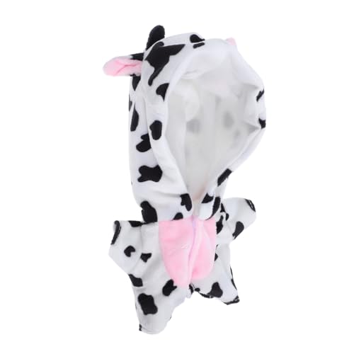 Supvox Plüsch Puppen Overall Milchkuh Weiche Schmuse Puppe Kleidung Einfach Anzuziehen Vielseitig für Zuhause Ausflüge Schlafenszeit Süßes Tierkostüm Puppenzubehör Supvox Plüsch Puppen Overall Milchkuh Weiche Schmuse Puppe Kleidung Einfach Anzuziehen Vielseitig für Zuhause Ausflüge Schlafenszeit Süßes Tierkostüm Puppenzubehör von Supvox