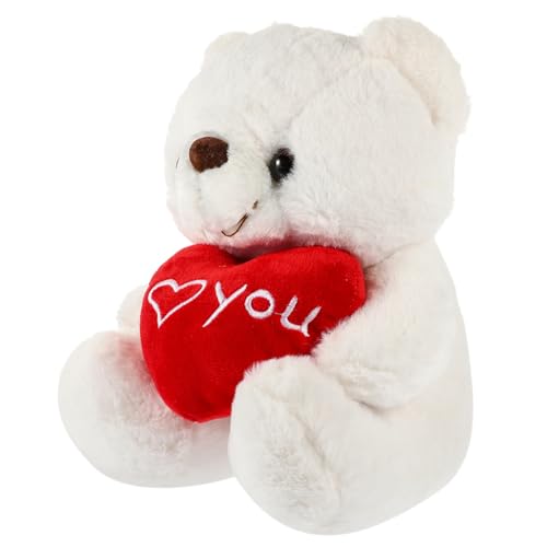 Supvox Plüschbär Mit Herzschlag Valentinstag Bär Stofftier Kuscheltier Bär Puppe Für Geburtstag Hochzeitsfeier Zuhause Spielen Supvox Plüschbär Mit Herzschlag Valentinstag Bär Stofftier Kuscheltier Bär Puppe Für Geburtstag Hochzeitsfeier Zuhause Spielen von Supvox