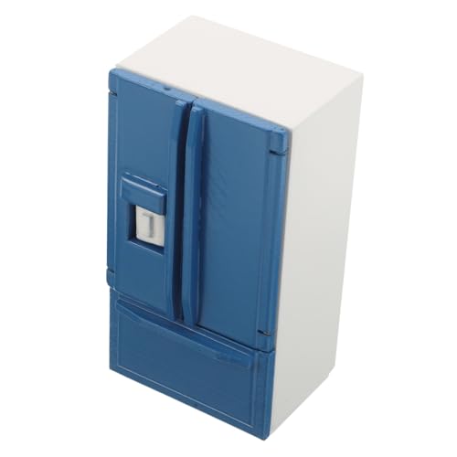 Supvox Puppenhaus Mini Kühlschrank Doppel-tür Simulation Gefrierschrank Küchenmöbel Modell Weiß-blau für Kreative Puppenhaus Szenen und Feinmotorische Supvox Puppenhaus Mini Kühlschrank Doppel-tür Simulation Gefrierschrank Küchenmöbel Modell Weiß-blau für Kreative Puppenhaus Szenen und Feinmotorische von Supvox