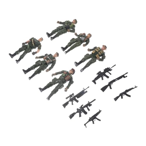 Supvox Realistische Kleine Soldatenfiguren Teiliges Militärmodell Miniatur Dekofiguren für Sammlung Spiel und Tischdekoration Vielseitig Einsetzbar als und Sammlerstück Supvox Realistische Kleine Soldatenfiguren Teiliges Militärmodell Miniatur Dekofiguren für Sammlung Spiel und Tischdekoration Vielseitig Einsetzbar als und Sammlerstück von Supvox
