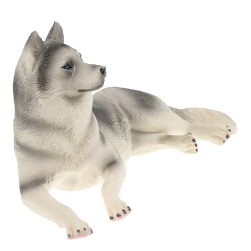 Supvox Realistisches Husky Modell aus Kunststoff Lebensechte Hundefigur Dekoration für Wohnzimmer Büro Kinderzimmer Detailgetreue Pose Langlebig Kindgerechtes Lernspielzeug Supvox Realistisches Husky Modell aus Kunststoff Lebensechte Hundefigur Dekoration für Wohnzimmer Büro Kinderzimmer Detailgetreue Pose Langlebig Kindgerechtes Lernspielzeug von Supvox